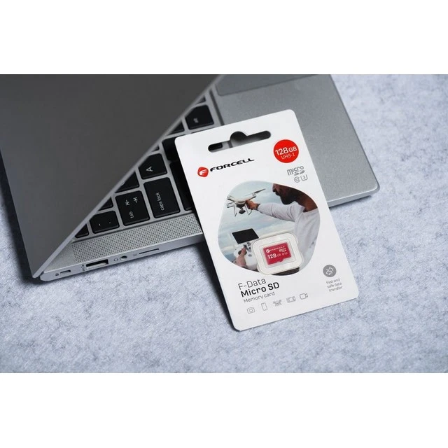 FORCELL MEMORY CARD F-DATA MICROSD HC 128 GB CLASSE 10 UHS - immagine 2